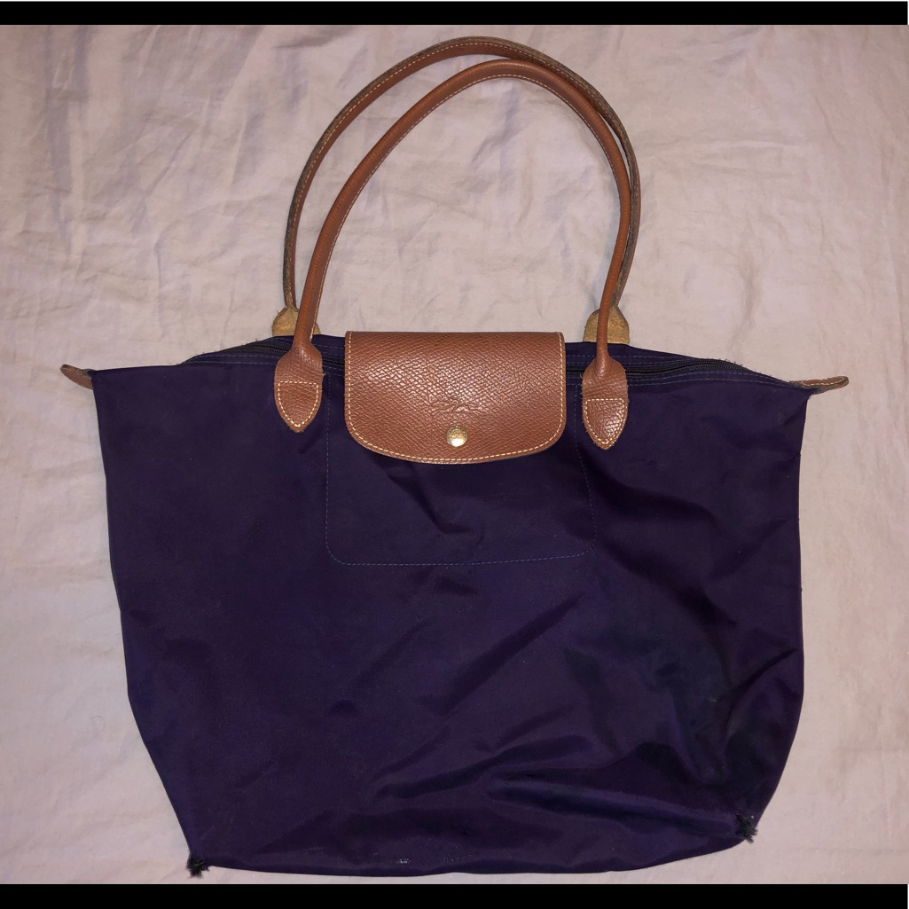 Navy Longchamp Le Pilage